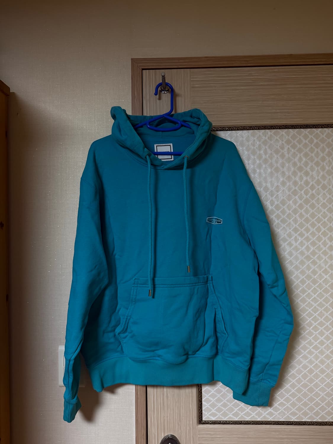 우영미 백로고 후드 상품이미지2