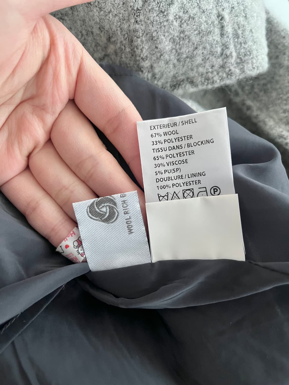 34) 메종마레 팬시 블루밍 스커트 그레이 상품이미지6