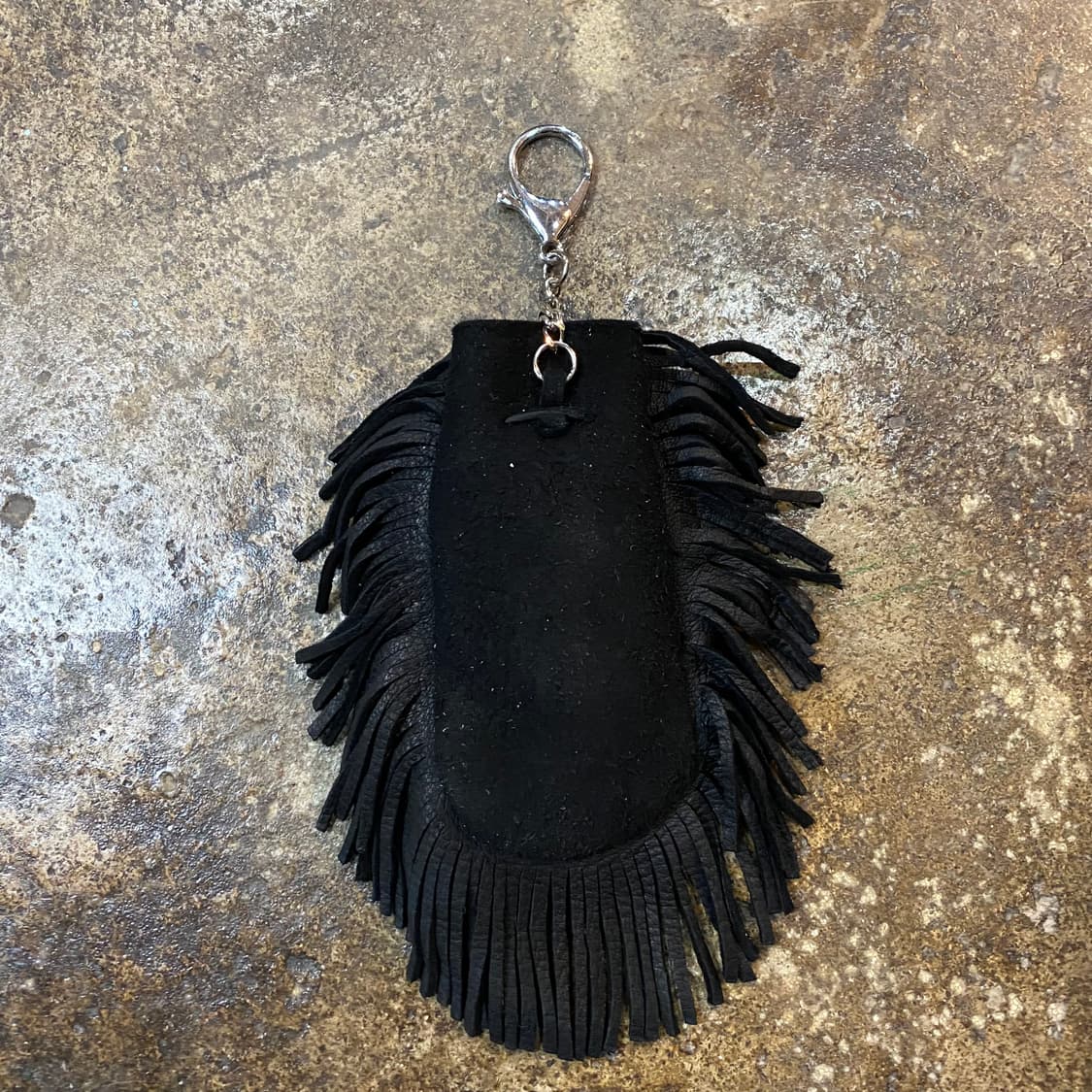 사슴가죽 스웨이드 프린지 키링 파우치 상품이미지4