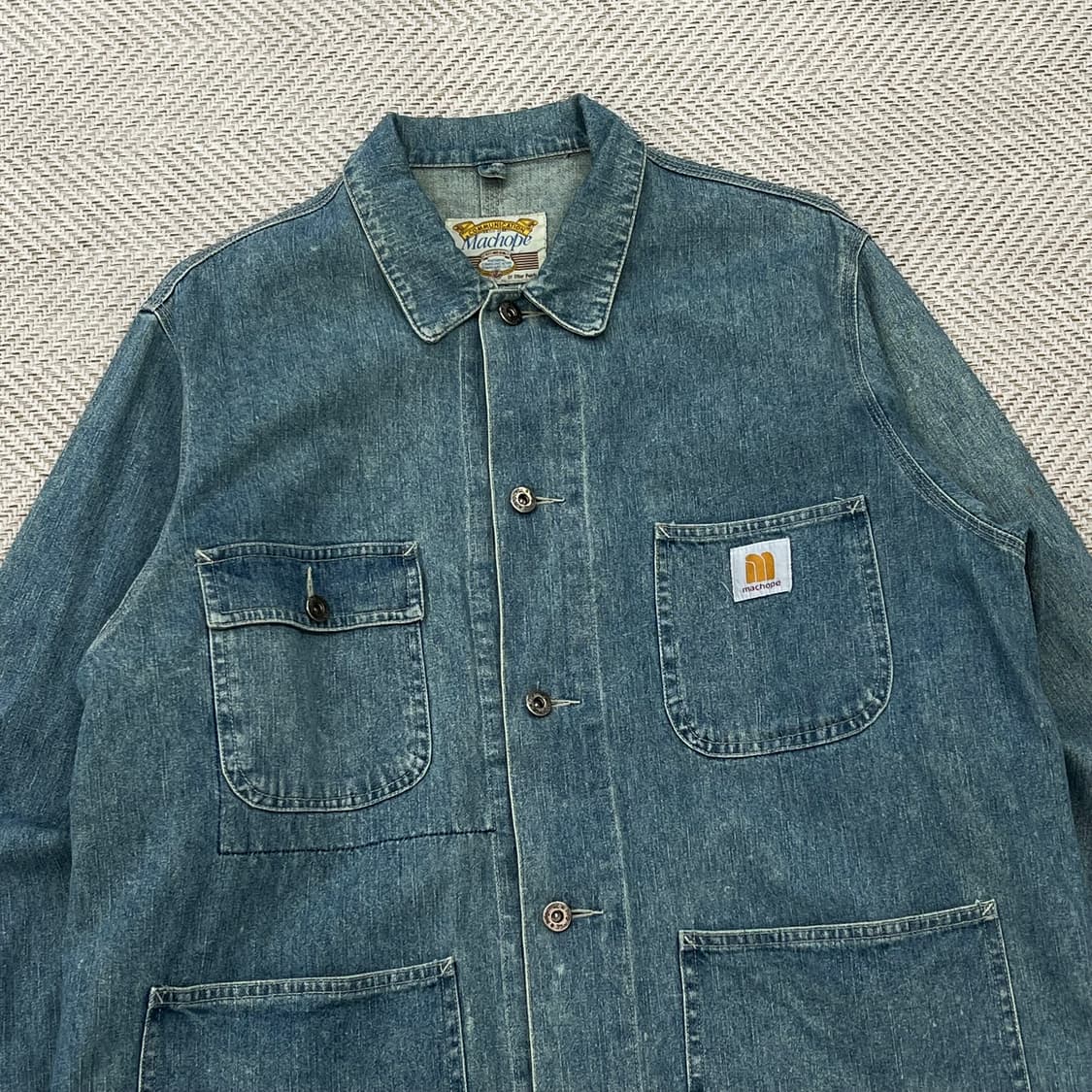 맥호프 데님 커버올 자켓 r3129 상품이미지3