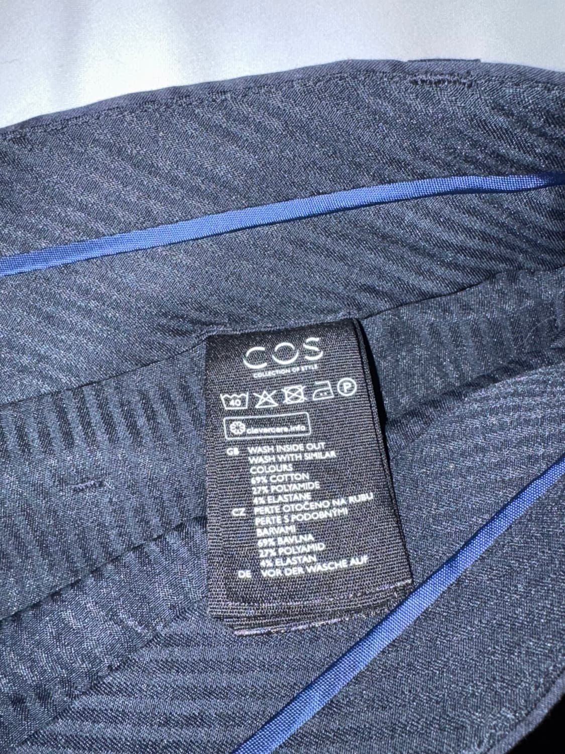 코스 하프팬츠 네이비 50 상품이미지3