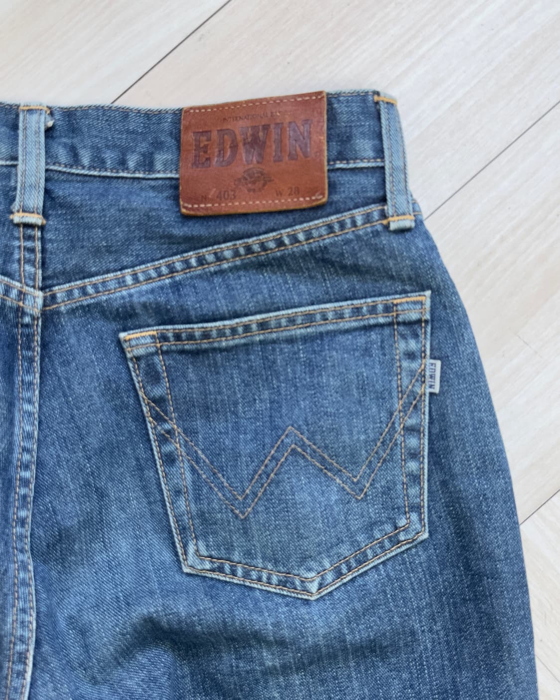 [EDWIN 403] straight fit denim (28 inch) 상품이미지5