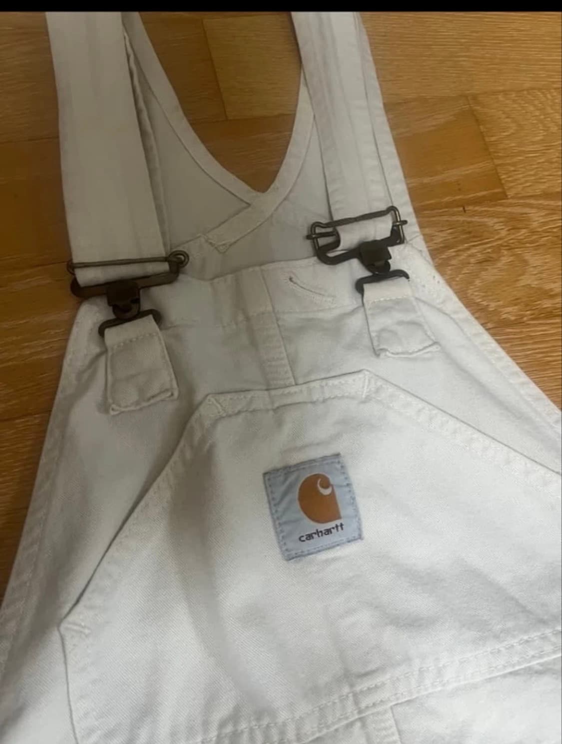 칼하트 오버롤 멜빵 팬츠 베이지 28x34 상품이미지3