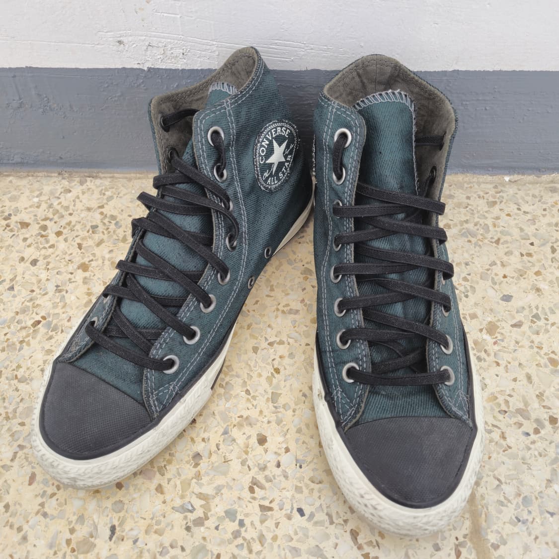 [250]컨버스 올스타 하이 스니커즈 청록색 상품이미지1