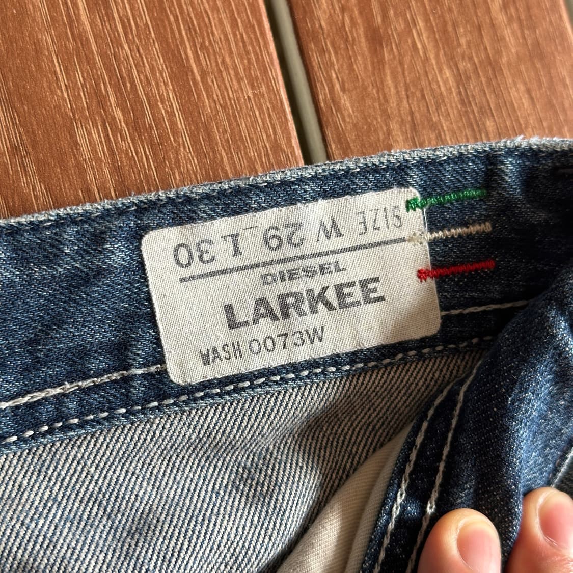 Diesel larkee cotton denim pants 상품이미지8