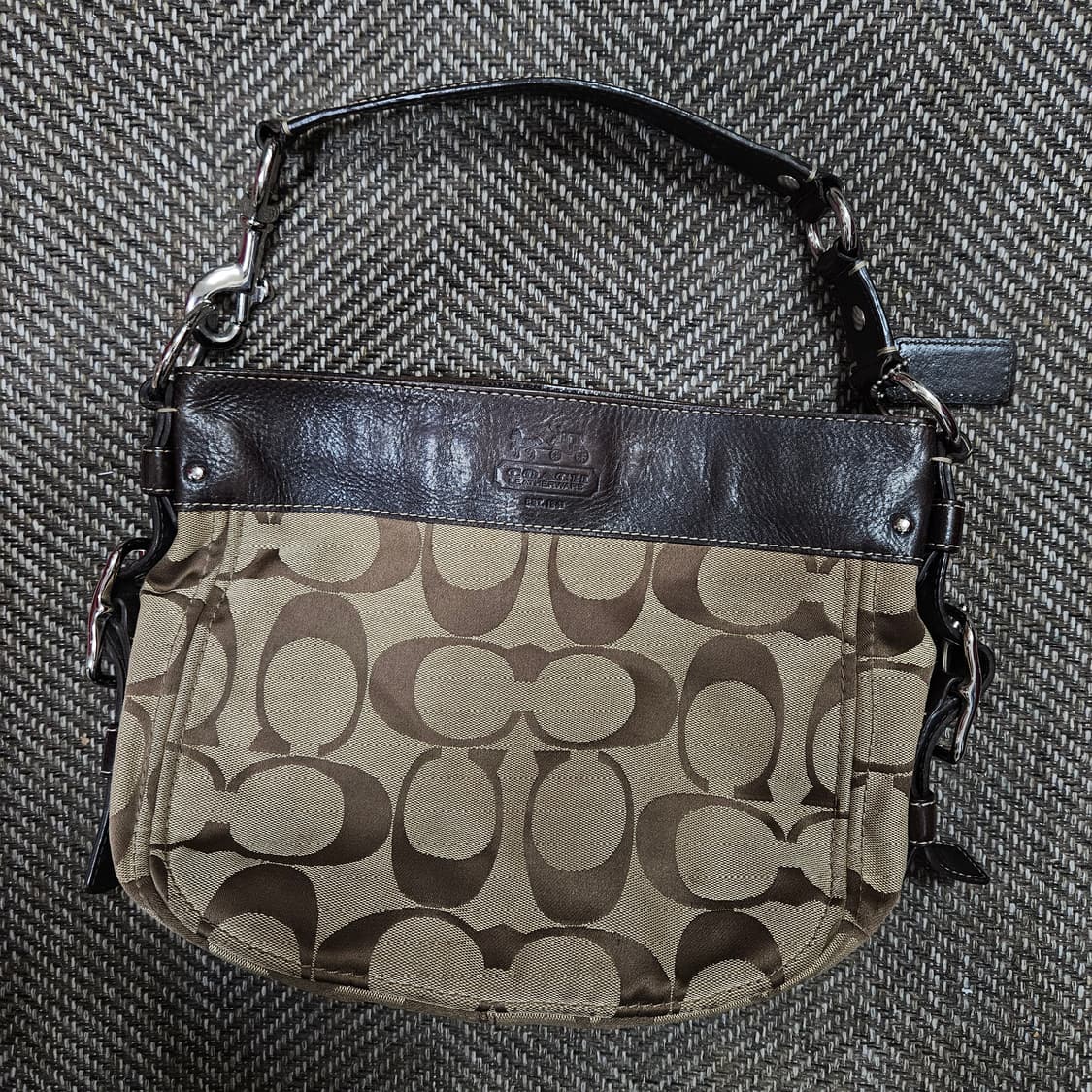 빈티지 코치 시그니처 숄더백 상품이미지1