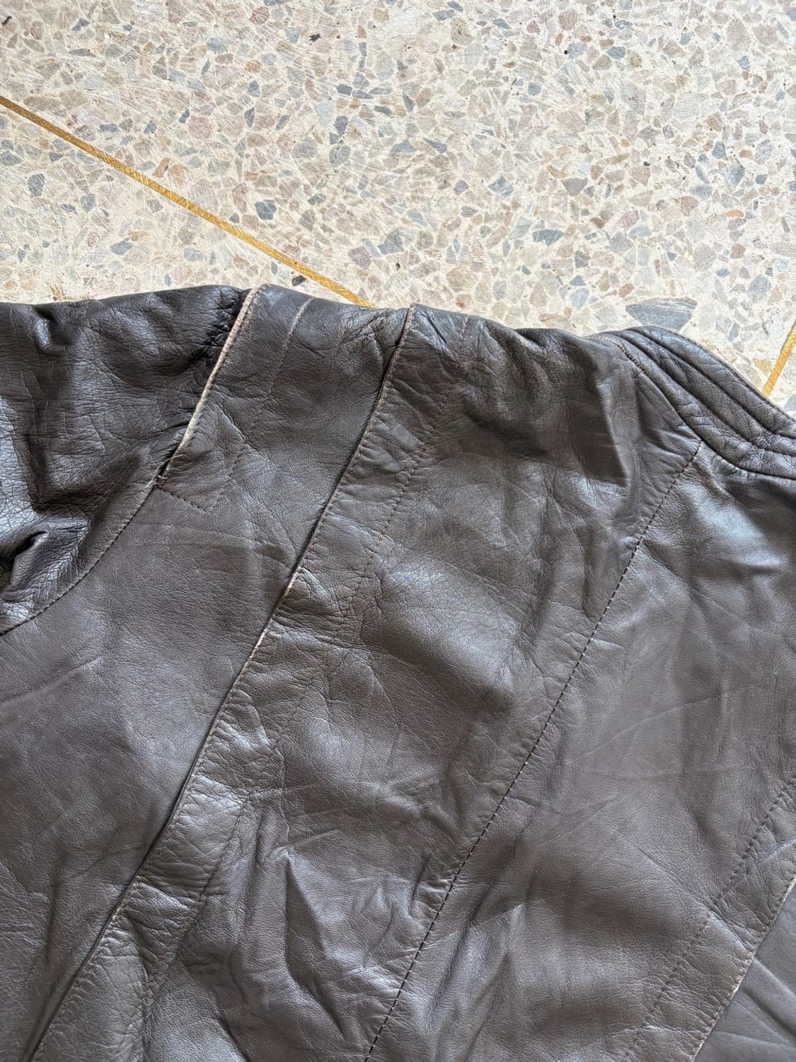 리얼레더 양가죽 블루종 자켓 상품이미지8