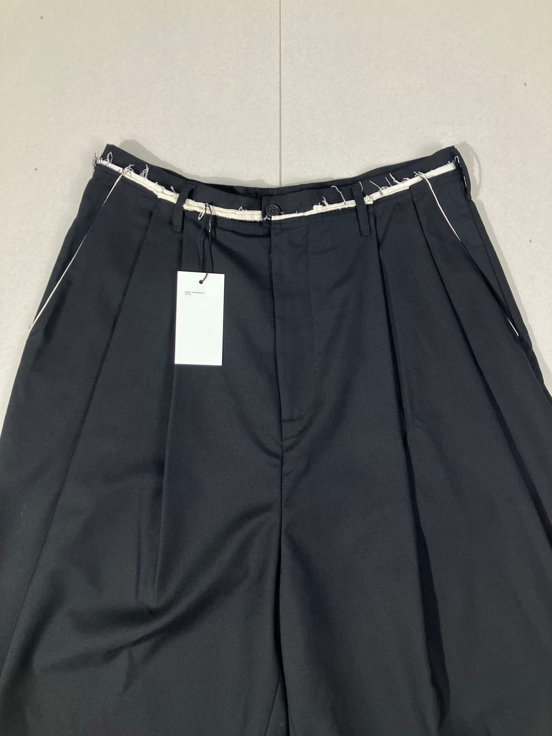 카미엘 포트젠스 XXL 수트 팬츠 블랙 M사이즈 상품이미지2