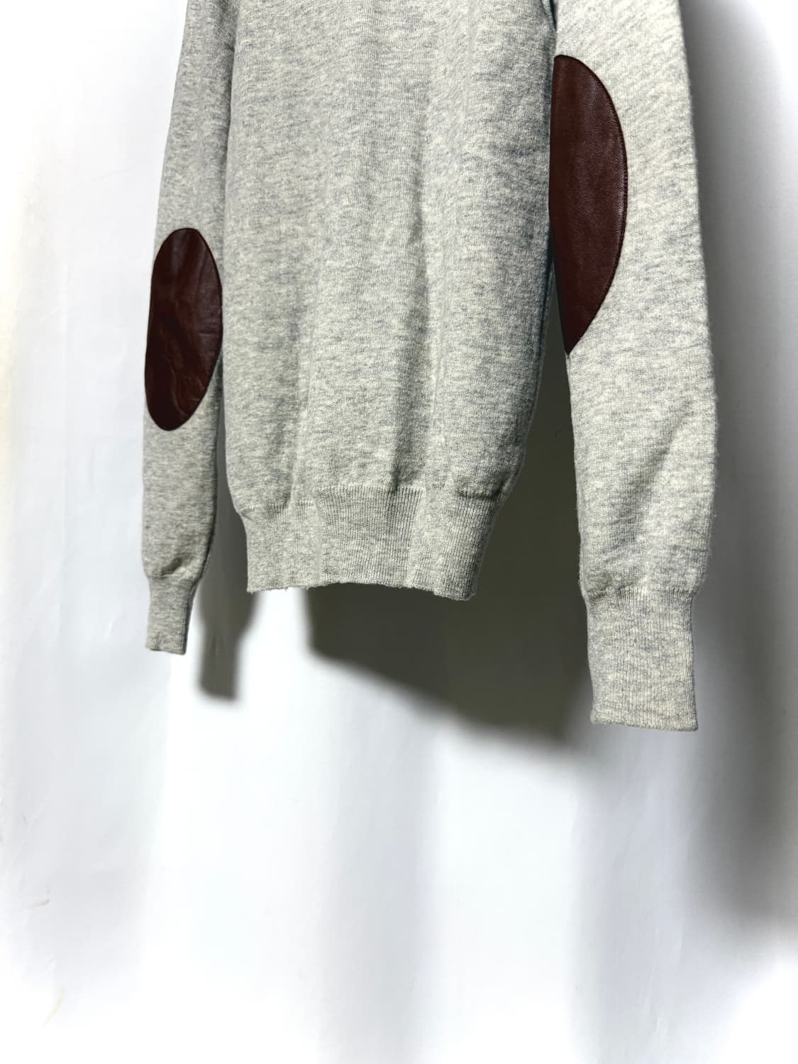 마르지엘라 10Fw 시그니처 레더·울 믹스 가디건  상품이미지9