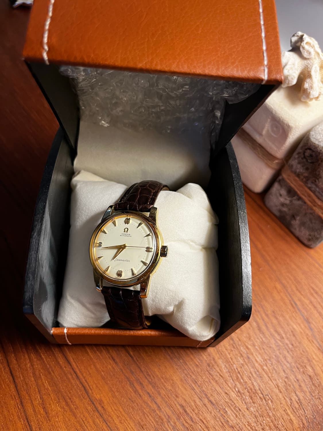 오메가 씨마스터 빈티지 금바리 자동 상품이미지5