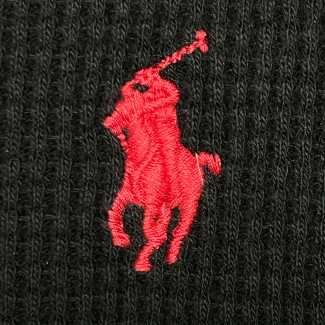 폴로랄프로렌 블랙 와플 니트 롱슬리브 XXL 상품이미지2