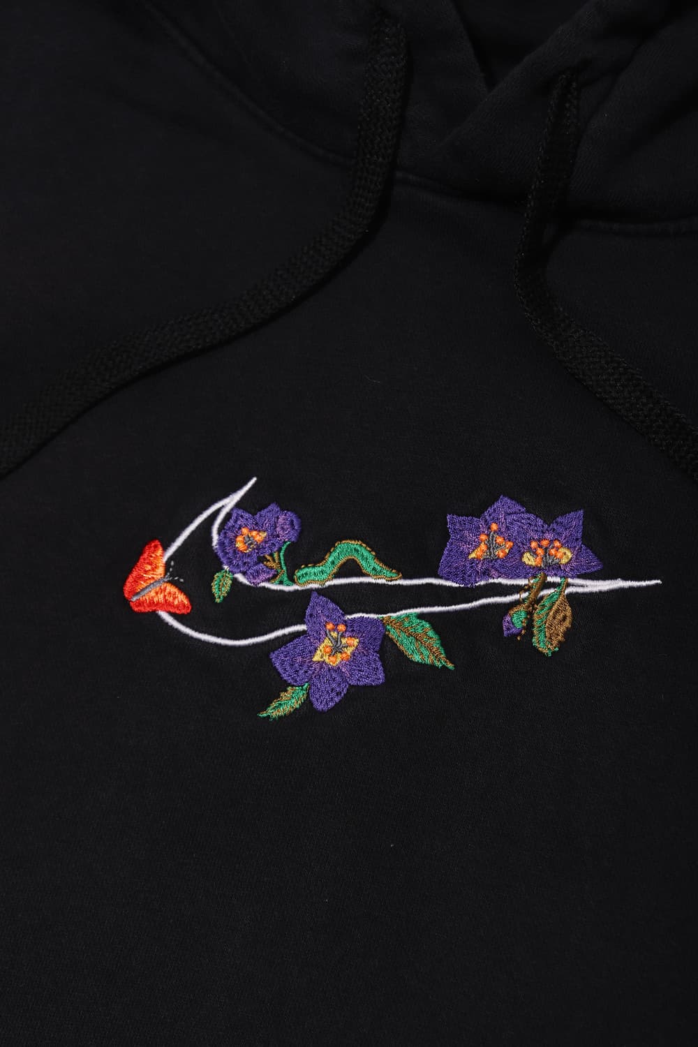 NIKE 플라워 자수 나이트 쉐도우 후드티 size M 상품이미지3