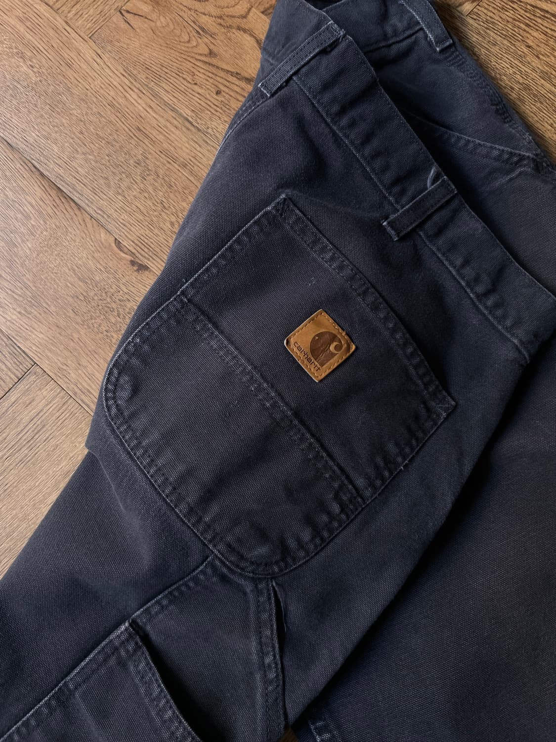 [36]칼하트 USA 미드나잇 네이비 싱글니 워크팬츠 상품이미지6