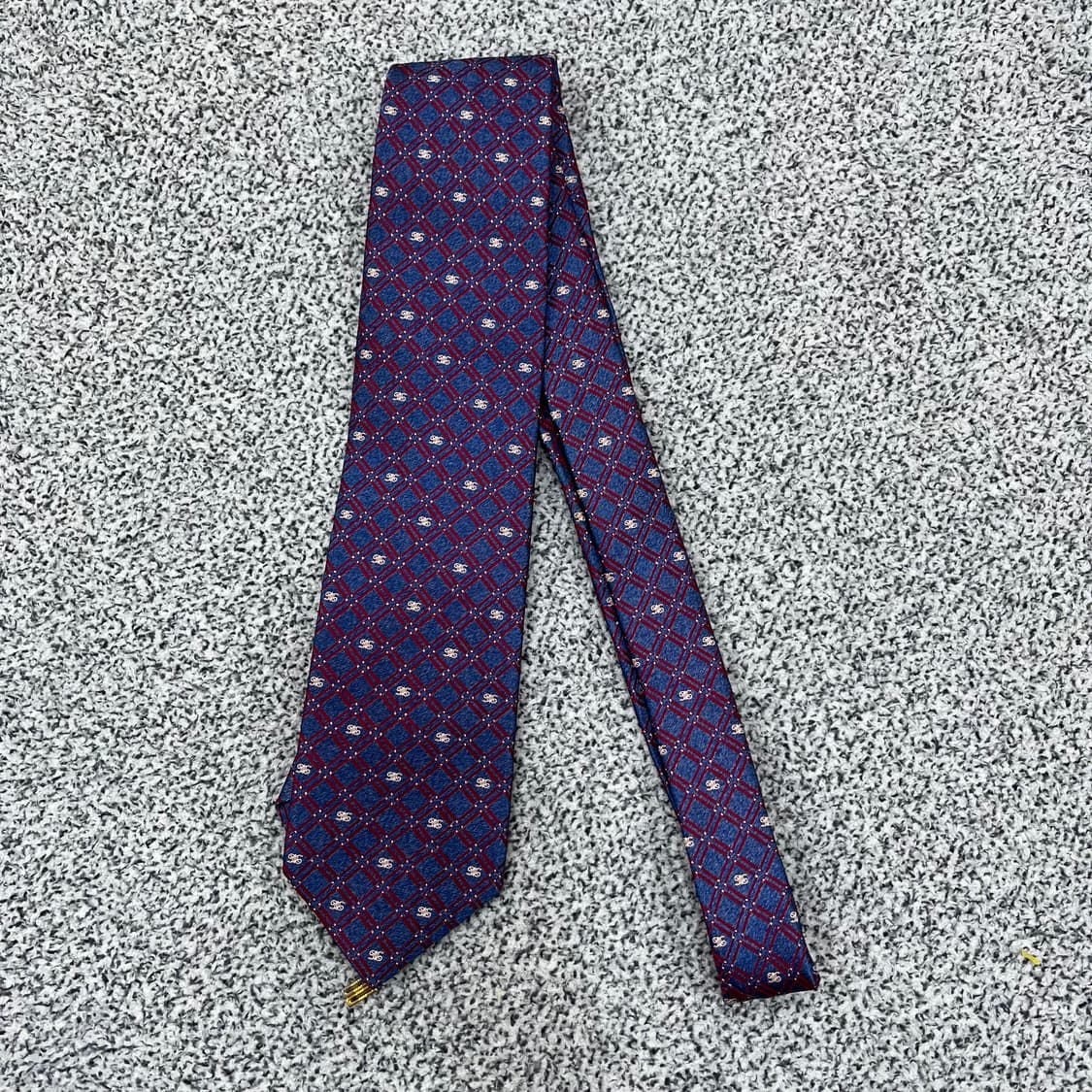 F 닥스 패턴 넥타이 0408M 상품이미지1