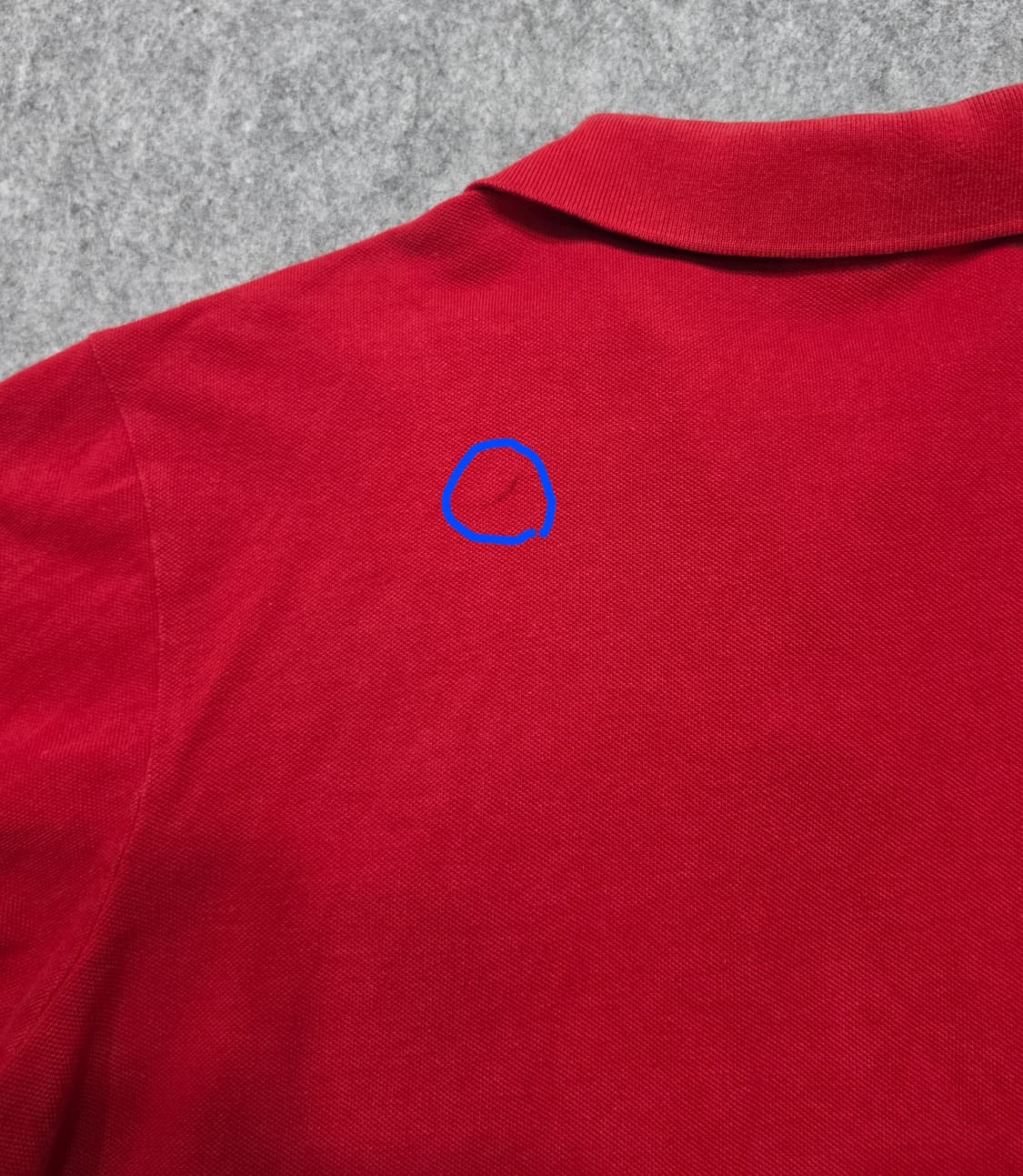 폴로 랄프로렌 빅포니 커스텀핏 PK 카라 반팔티 L 상품이미지5