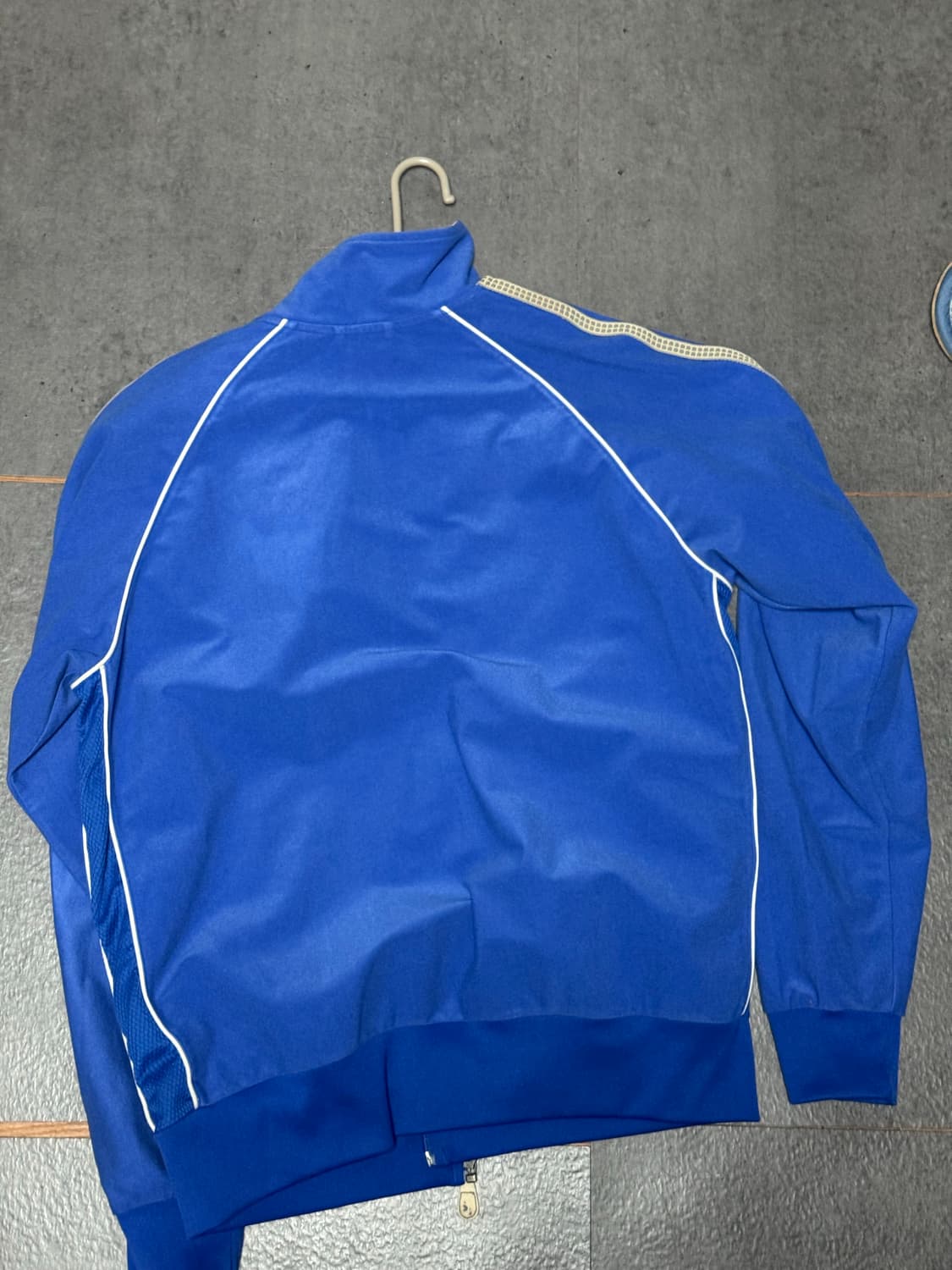 나이키 블루 벨벳 트랙탑 XXL 상품이미지2