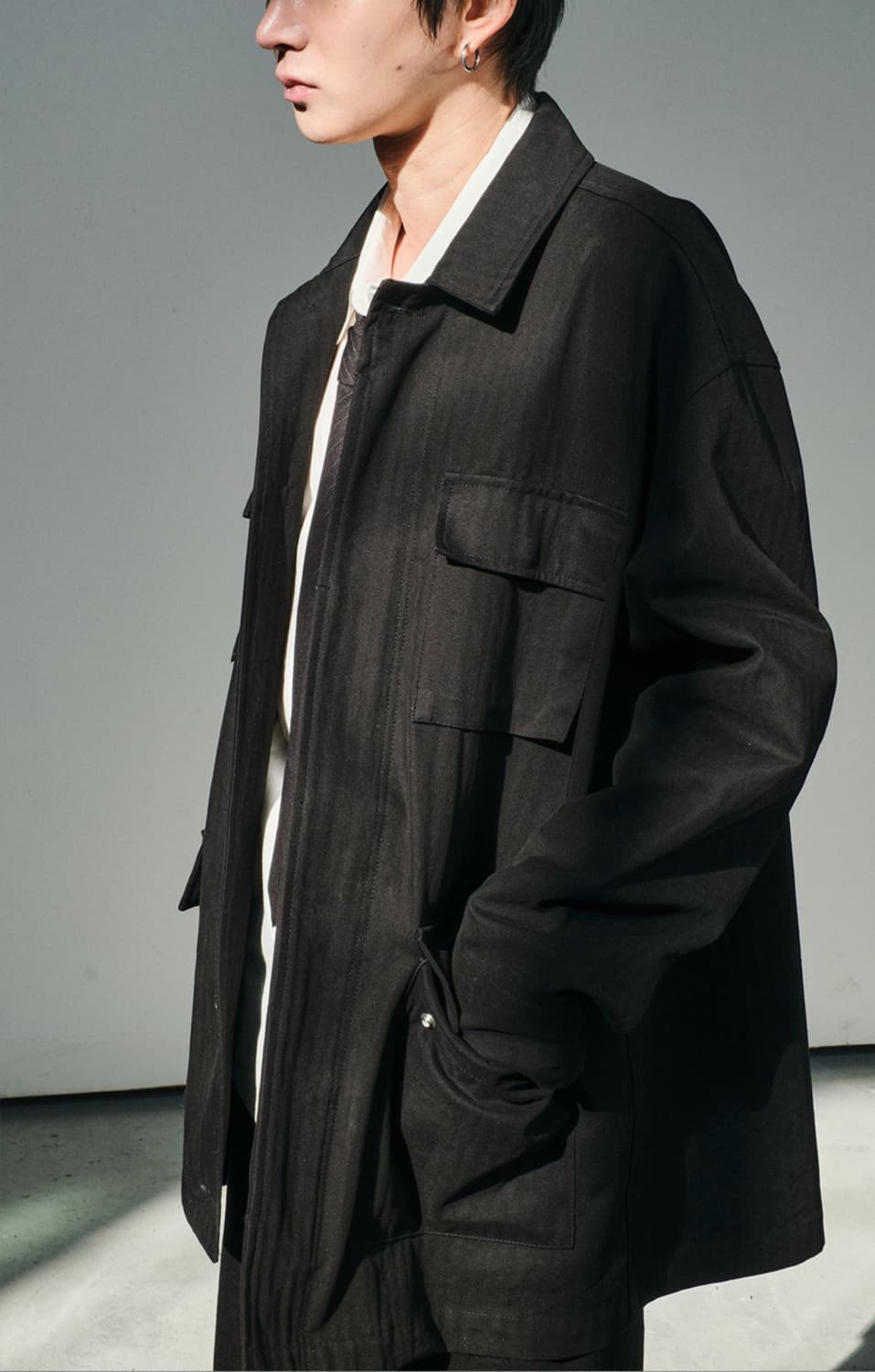 다이브인 / 몬테 필드 자켓 블랙 / 2 상품이미지1