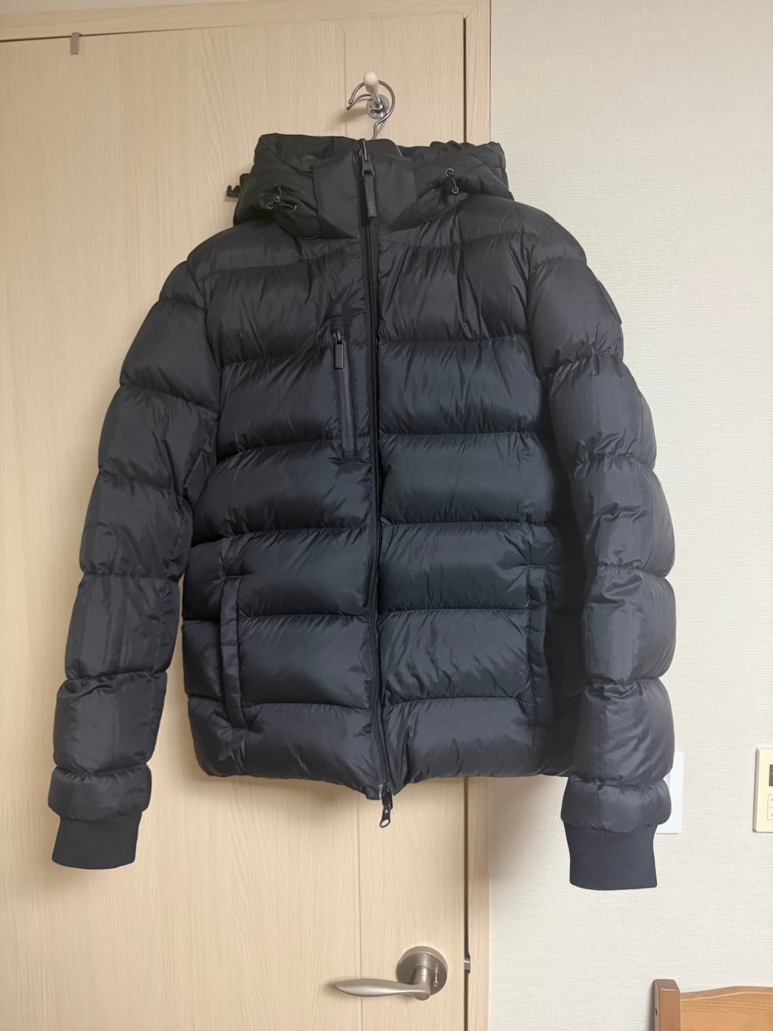 노비스 리버시블 양면 패딩 블랙 상품이미지1