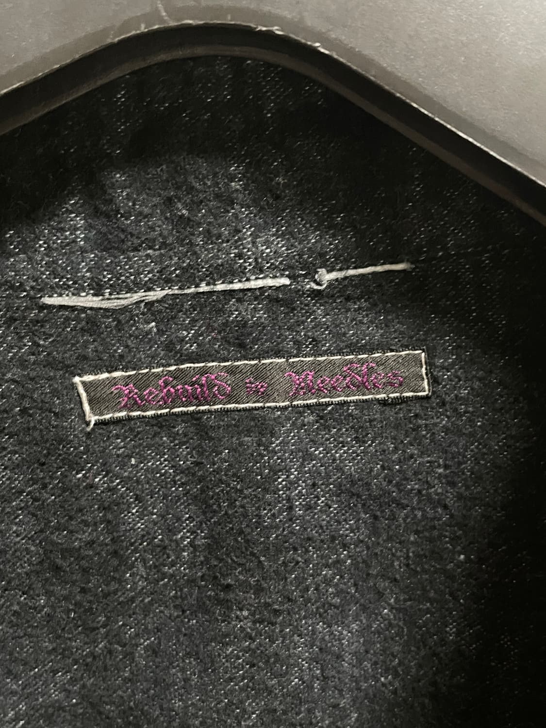 리빌드 바이 니들스 셔츠 블랙 상품이미지4