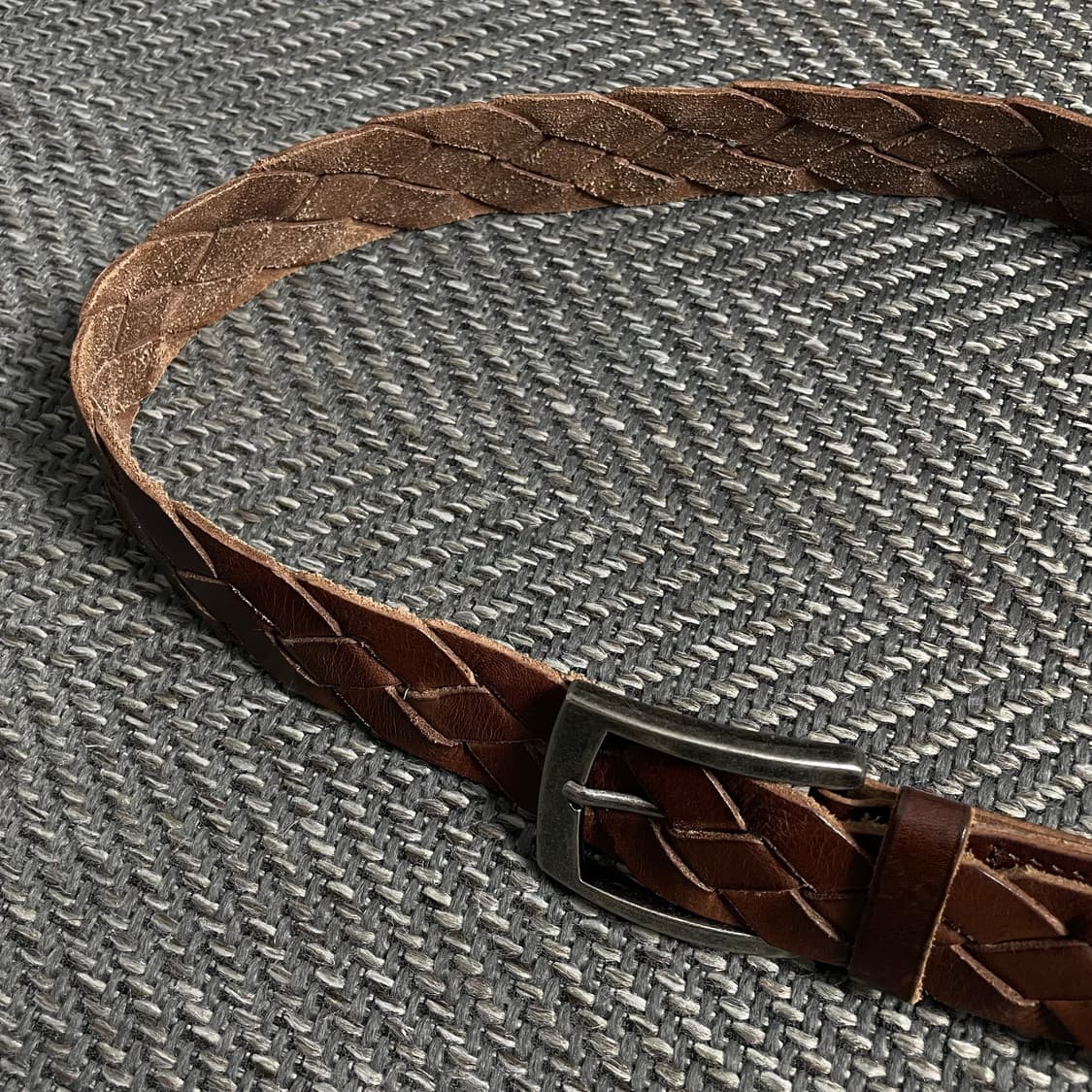 빈티지 꽈배기 카우레더 가죽 벨트 y 4755 상품이미지3