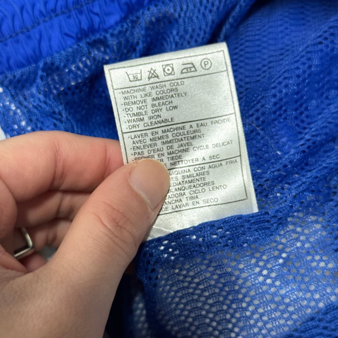 00s 나이키 올드스쿨 빅 사이즈 집업 윈드브레이커 자켓 상품이미지8