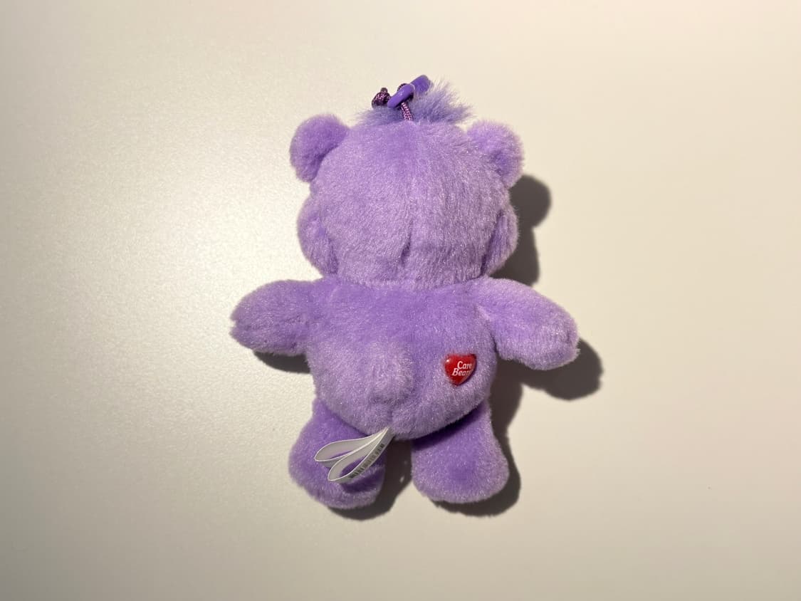 케어베어 보라색 파르페 인형 키링 상품이미지3