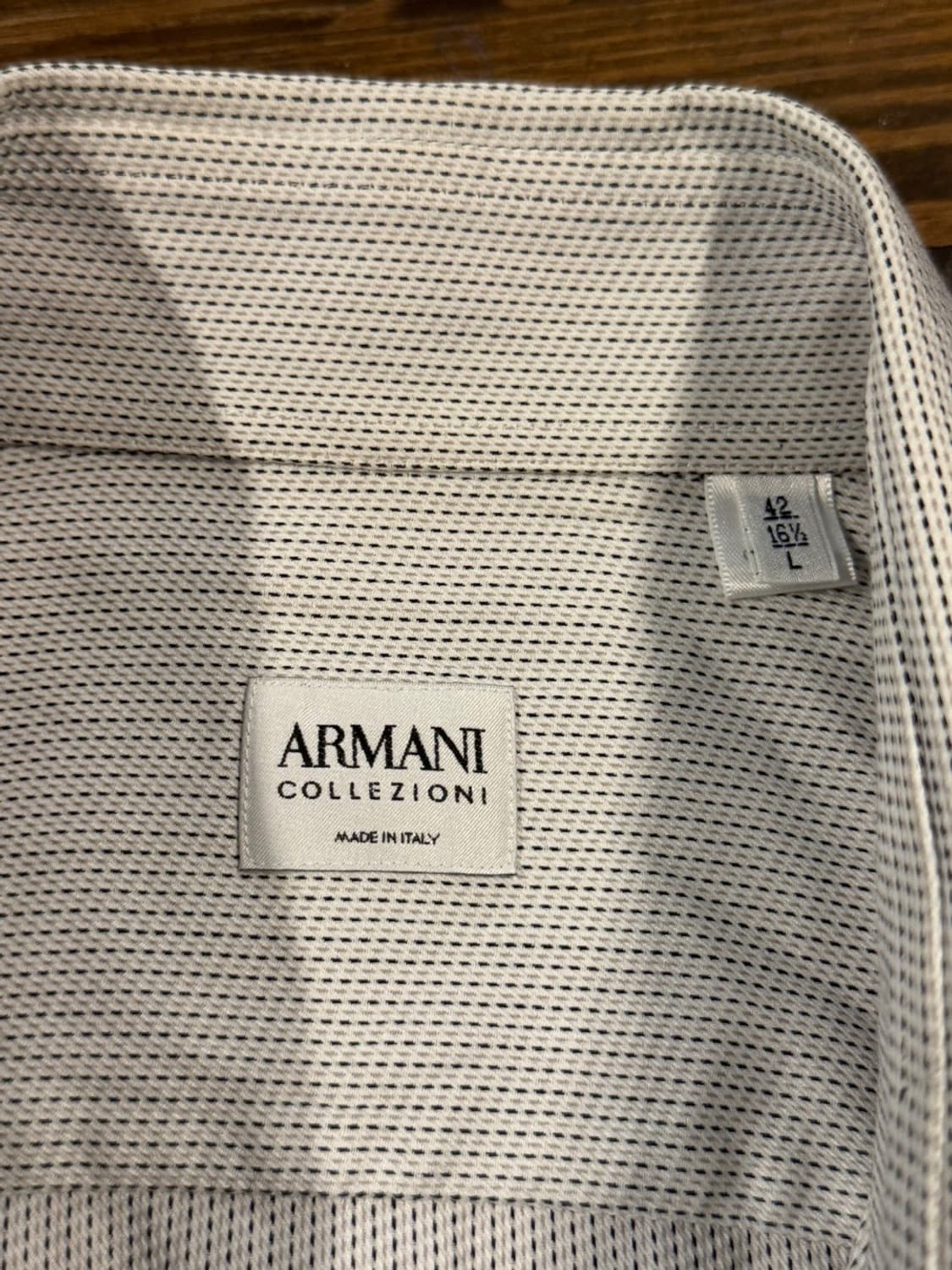 아르마니 꼴레지오니 드레스 셔츠 100 상품이미지9