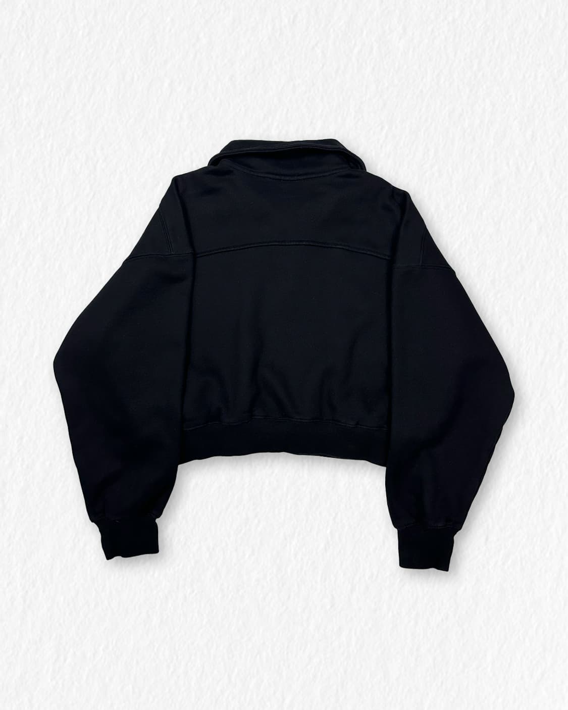 파르티멘토 기모 반집업 크롭 맨투맨 상품이미지2