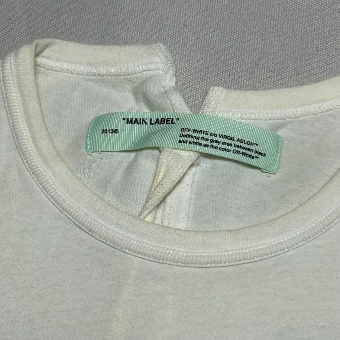 M 오프화이트 반팔티 상품이미지4