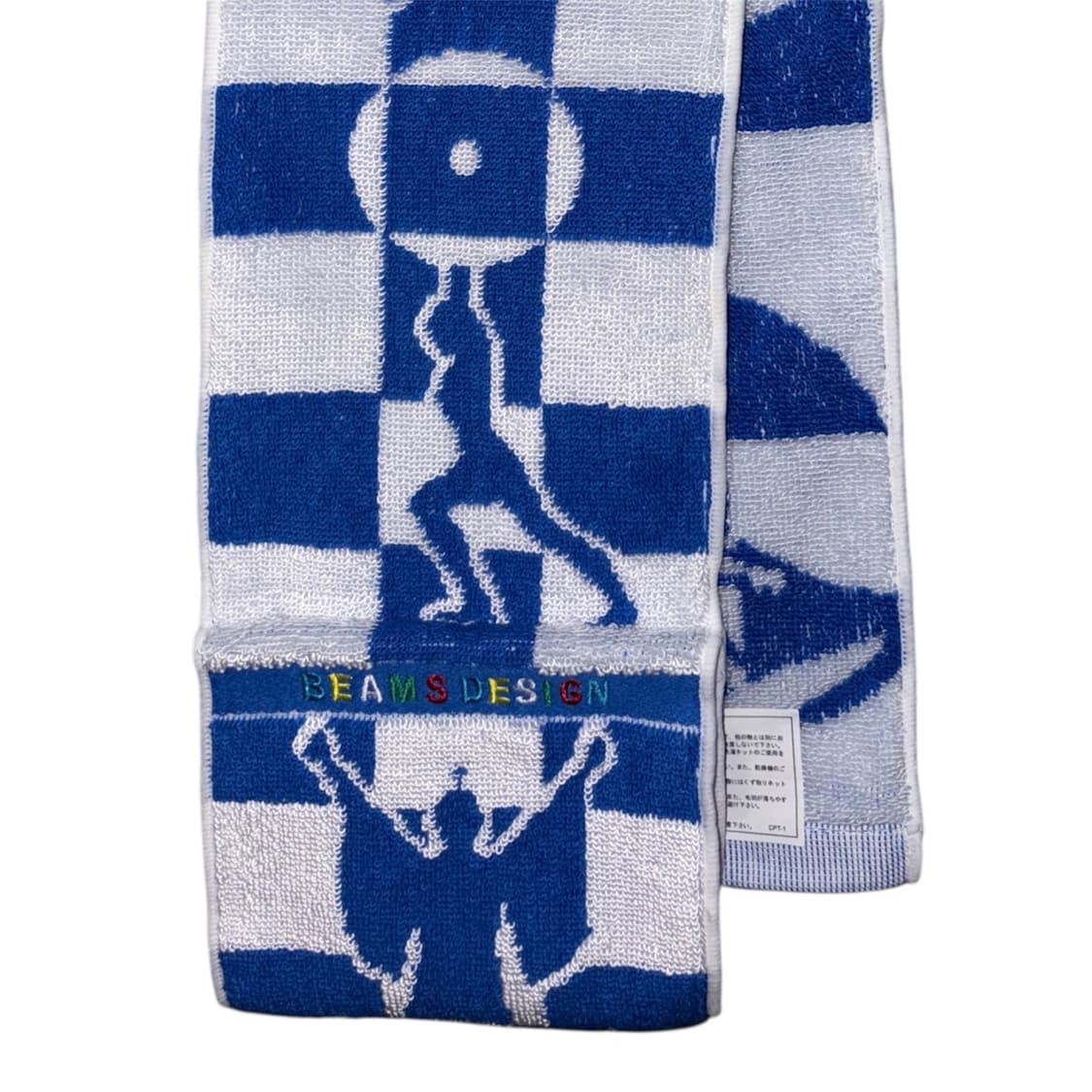 BEAMS DESIGN COOLING BLUE×WHITE MAFFLER  상품이미지2