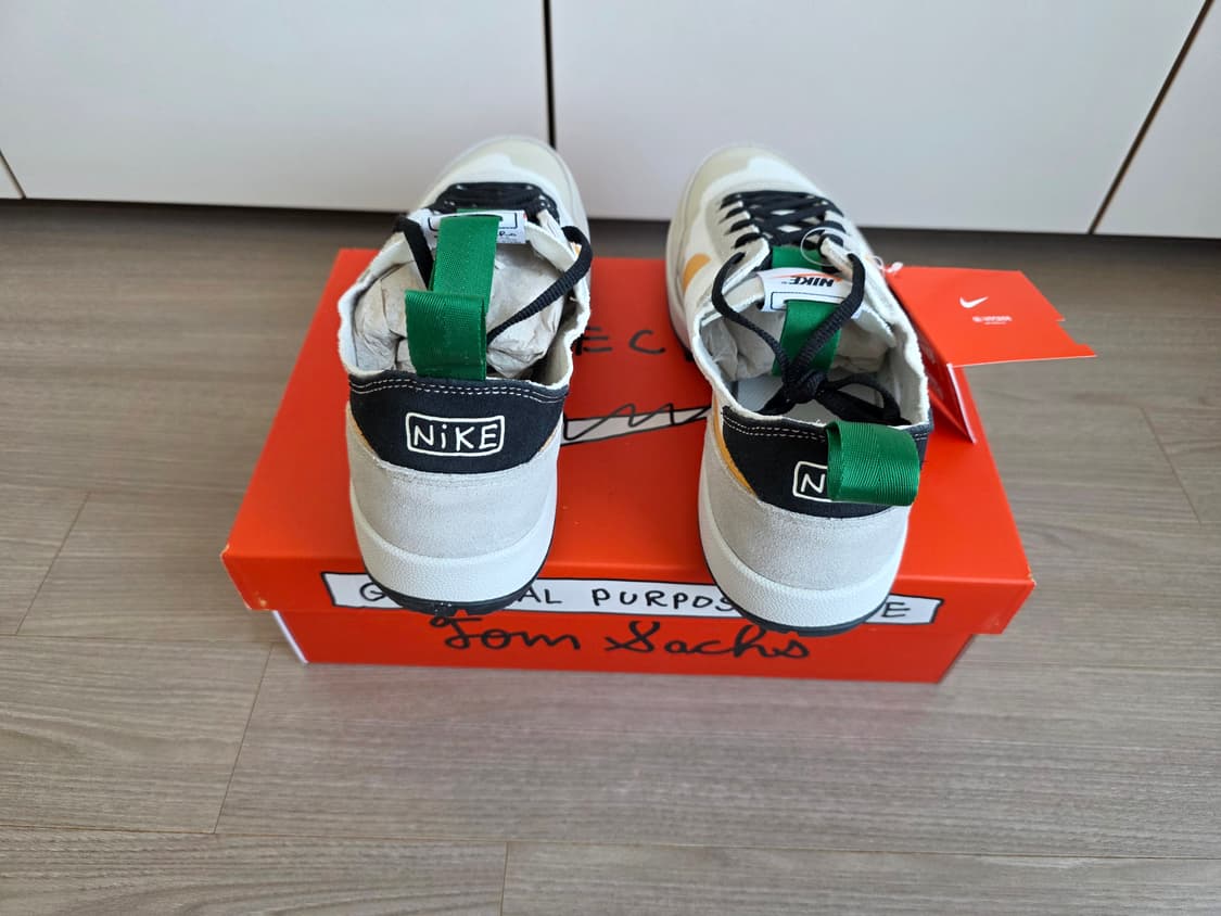 [W265] 나이키x톰 삭스 제너럴 퍼포즈 슈 파인 그린 유니버시티 골드 상품이미지3