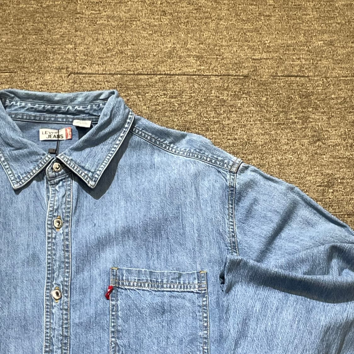 (XL) Levi's 리바이스 코튼 데님 셔츠 상품이미지2