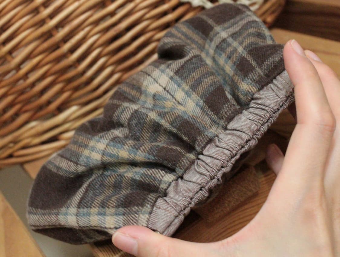 핸드메이드 셔링 바네 파우치 상품이미지6