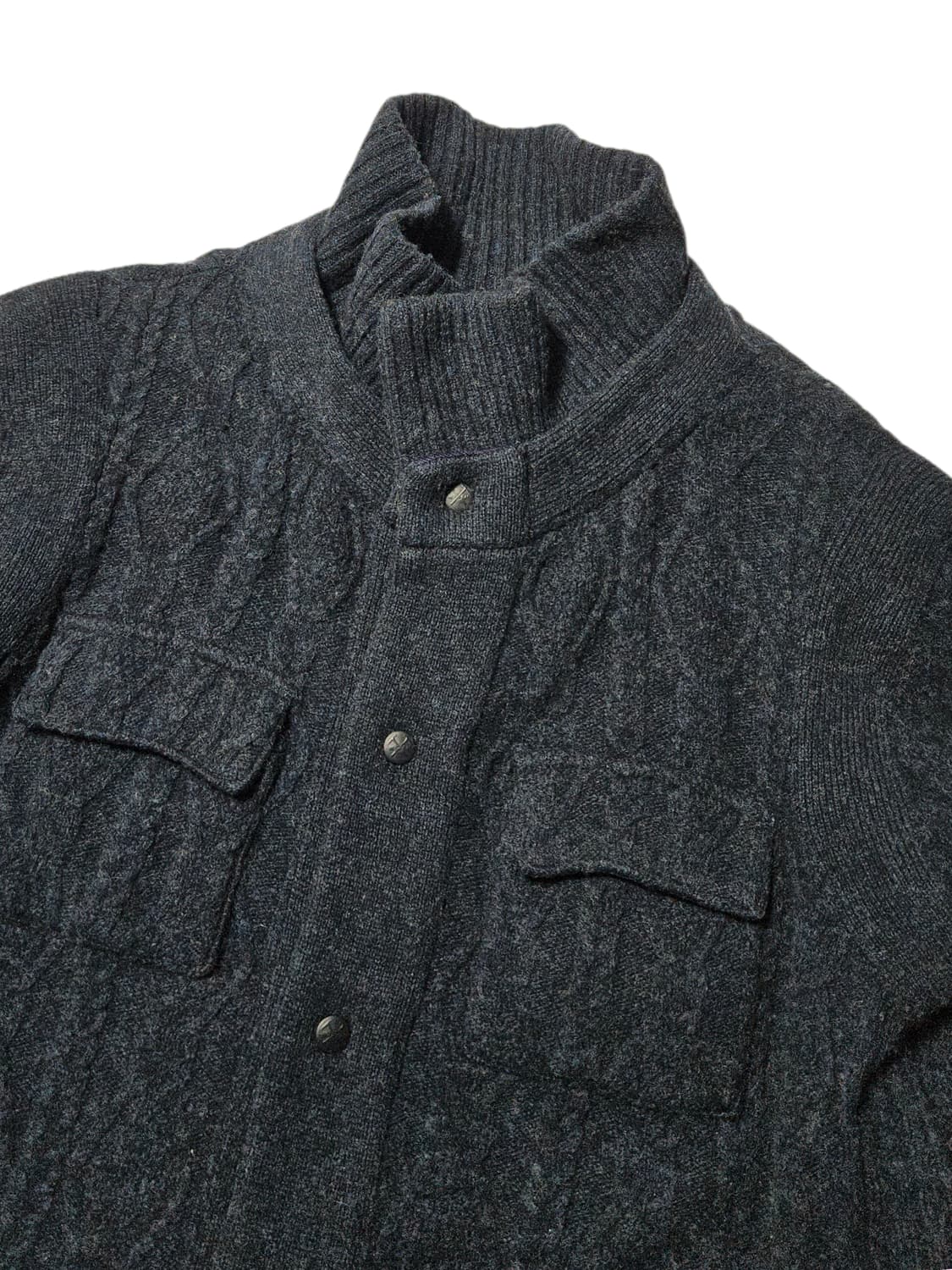 화이트 마운티니어링 니트 자켓 L 상품이미지3