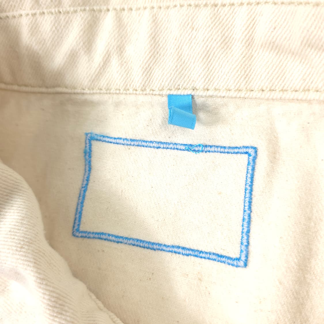 하이드아웃 오버핏 데님자켓 아이보리 (95) 상품이미지3