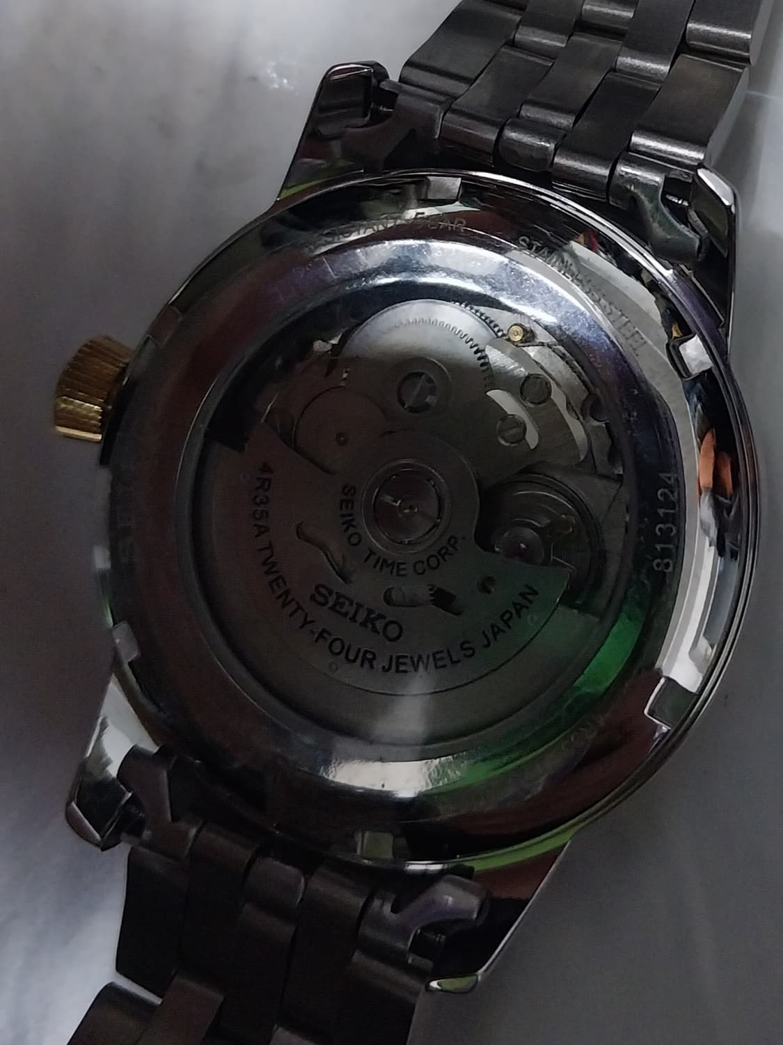 (새상품) 세이코 Presage 샴페인 그린 콤비 상품이미지7