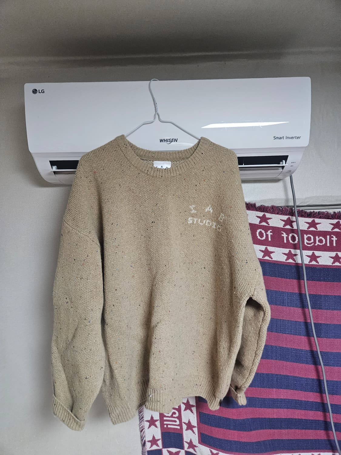 아이앱 스튜디오 x 새들러 하우스 니트 플레인 상품이미지3