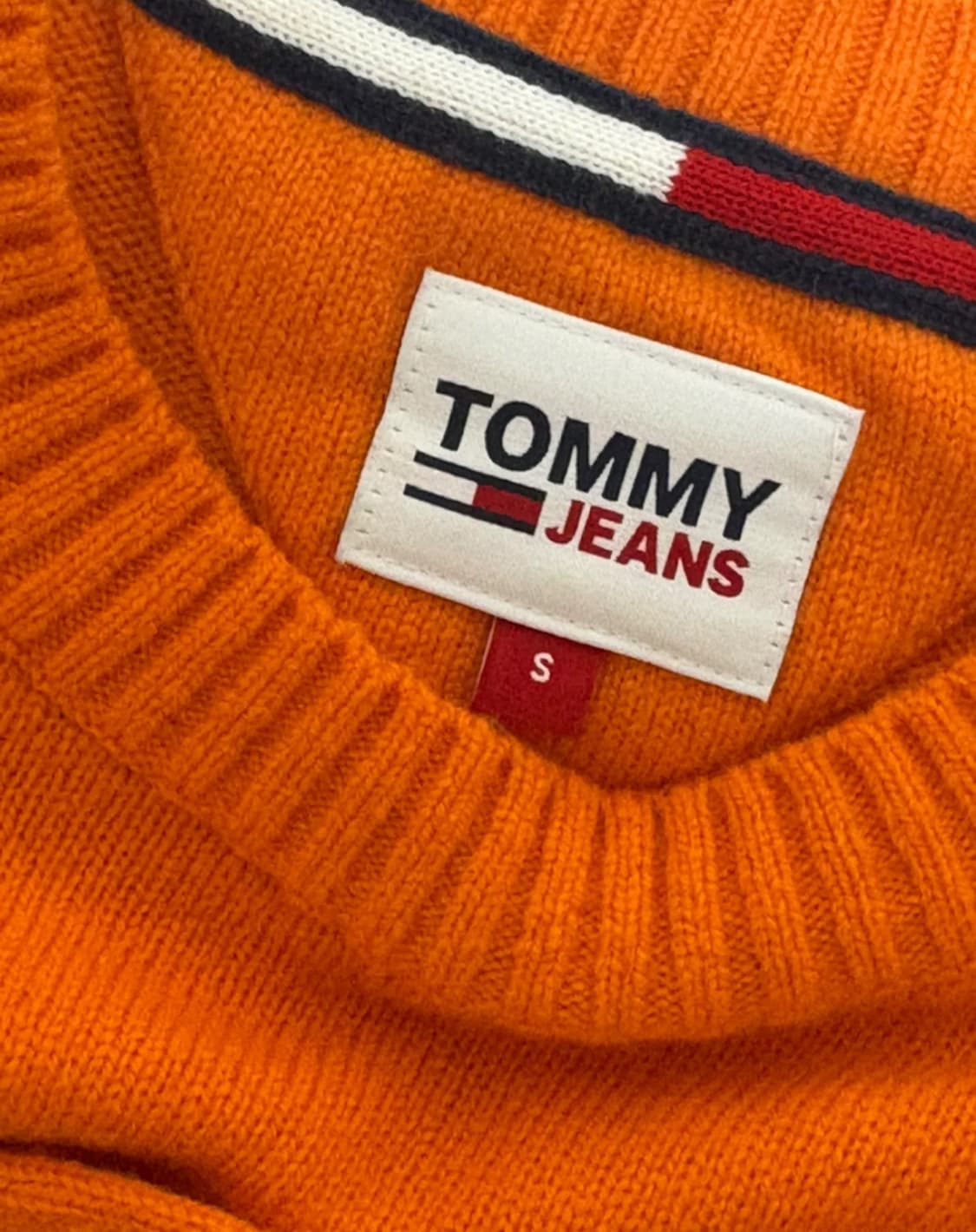 타미진 오렌지 니트 s 상품이미지2