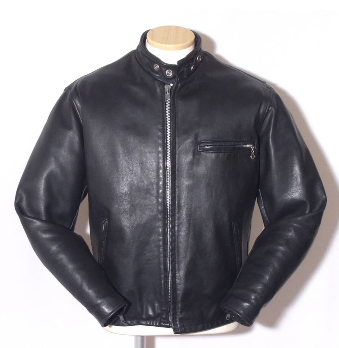 Schott 641 싱글라이더 카페레이서 가죽 자켓 상품이미지1