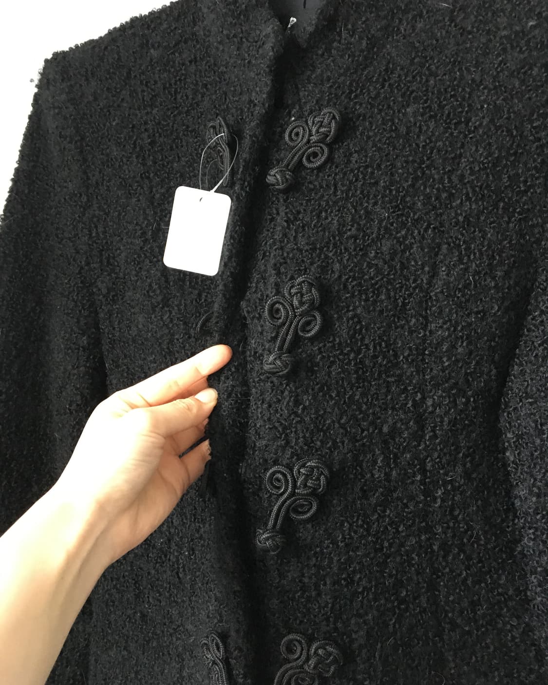 Qipao button point woolen jacket 상품이미지4