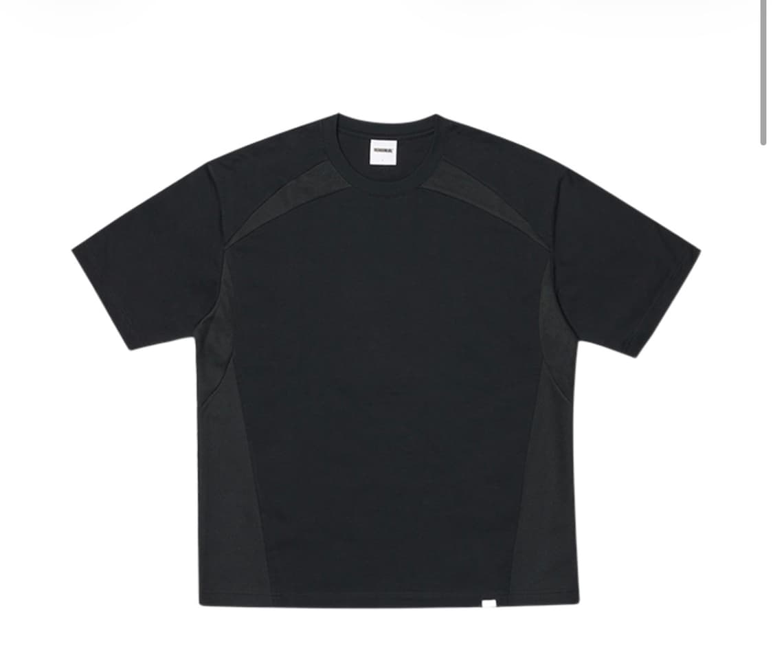(L) 노매뉴얼 w.b 티셔츠 블랙 상품이미지1
