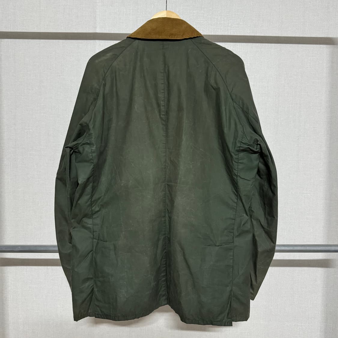 바버 왁스 자켓 올리브 XL 상품이미지3