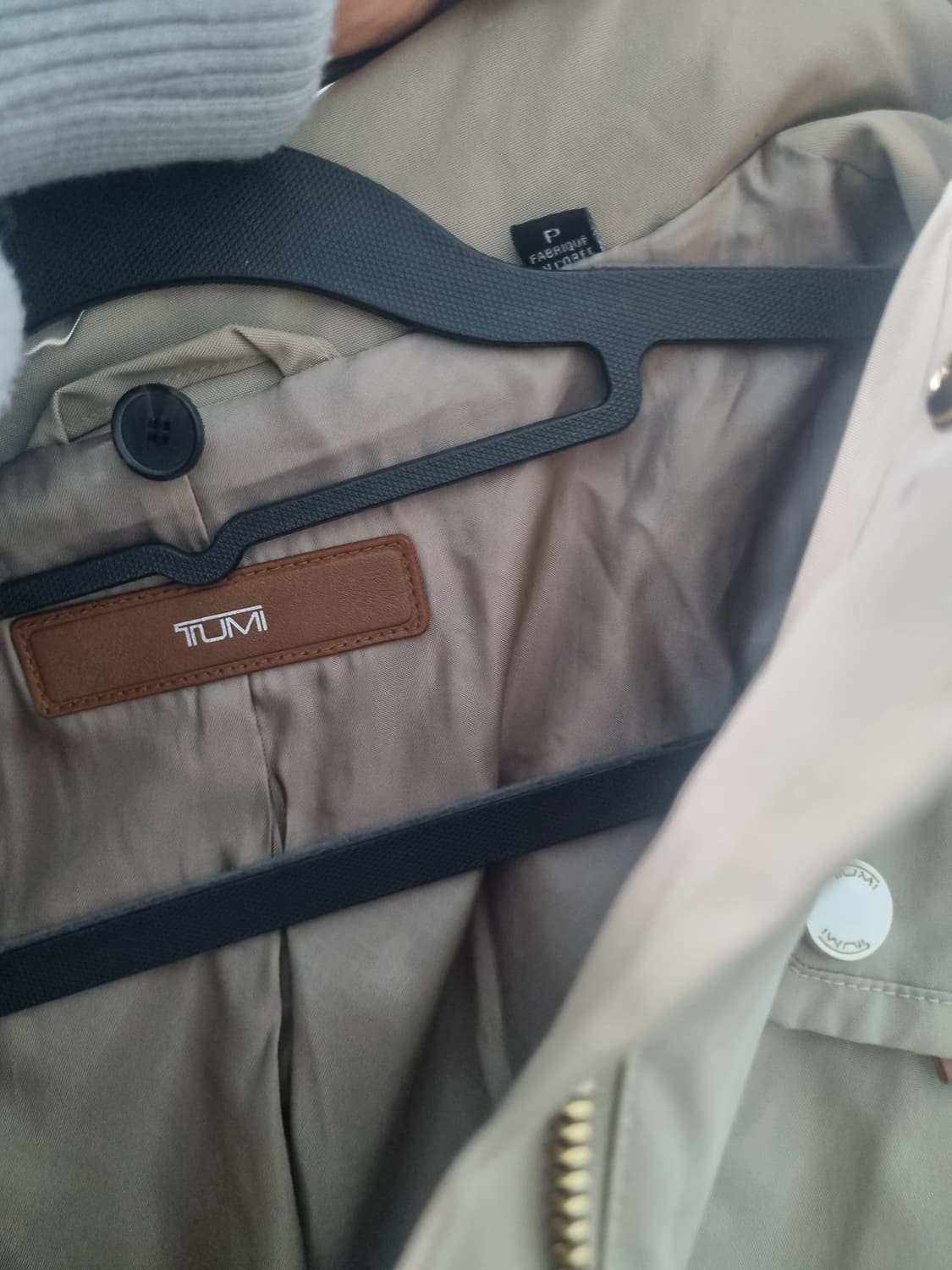 새상품급 TUMI 투미 야상 트랜치 55 상품이미지6