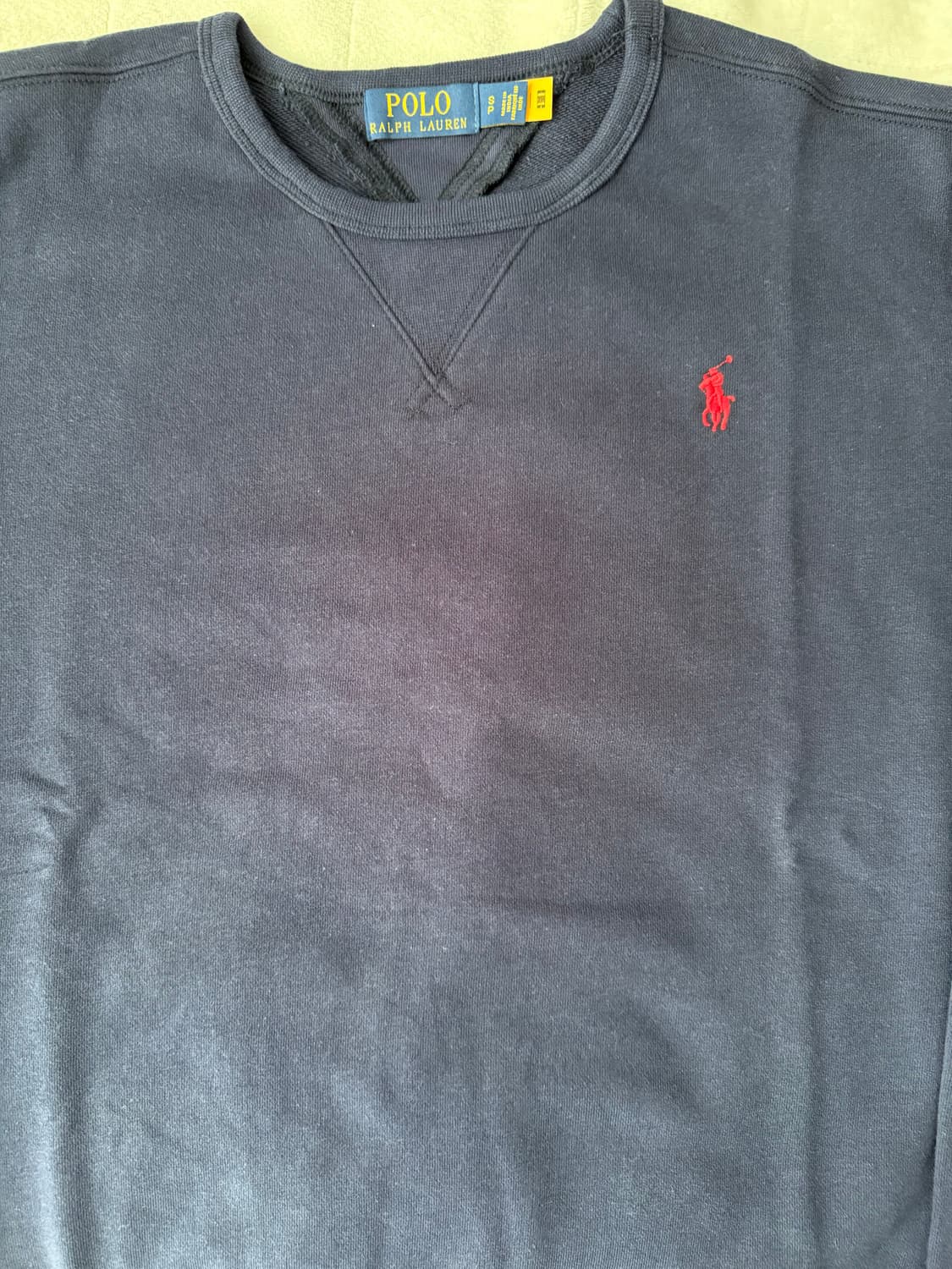 QR) 폴로 랄프로렌 네이비 맨투맨 급처합니다!! 상품이미지1