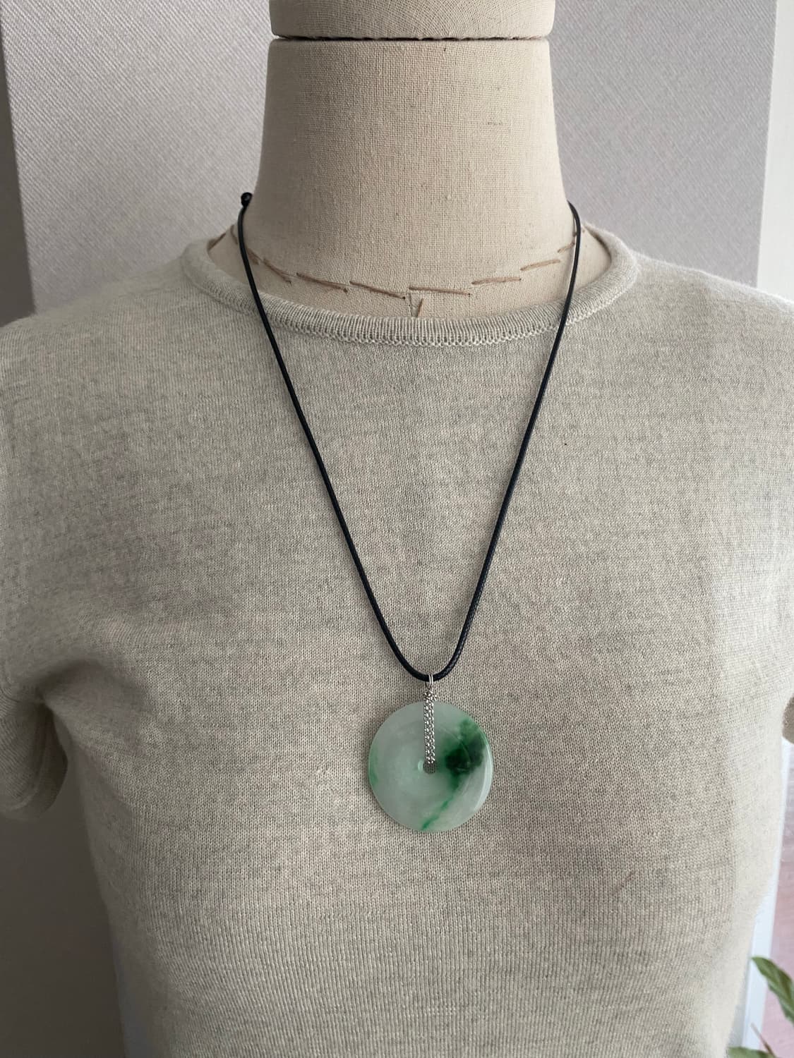 천연 비취 펜던트 목걸이 상품이미지9