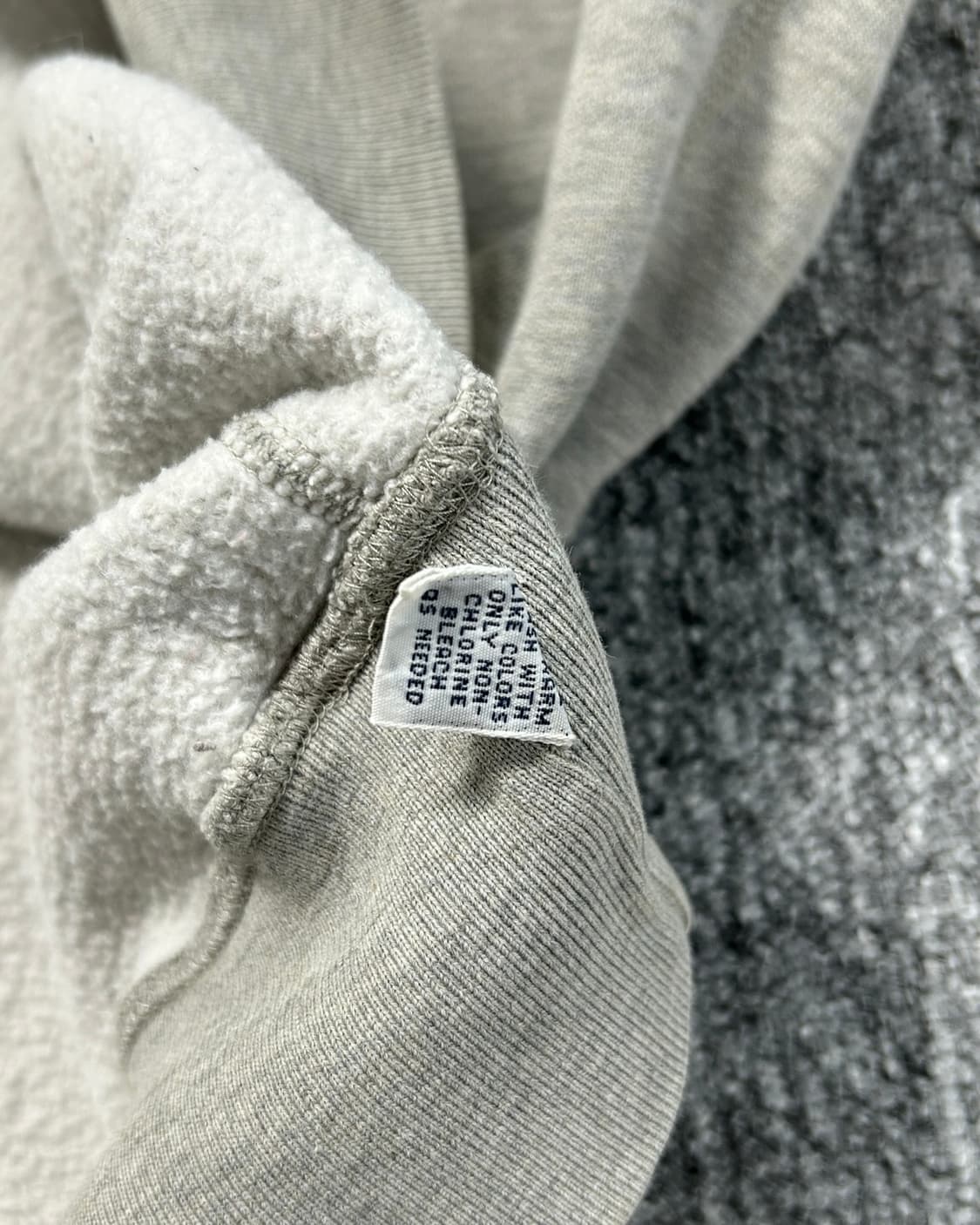 폴로 랄프로렌 멜란지 그레이 기모 맨투맨  상품이미지7