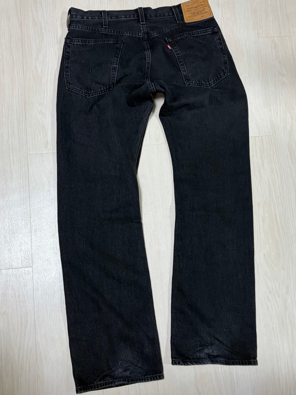 리바이스 517 블랙 프리미엄 33size 상품이미지2