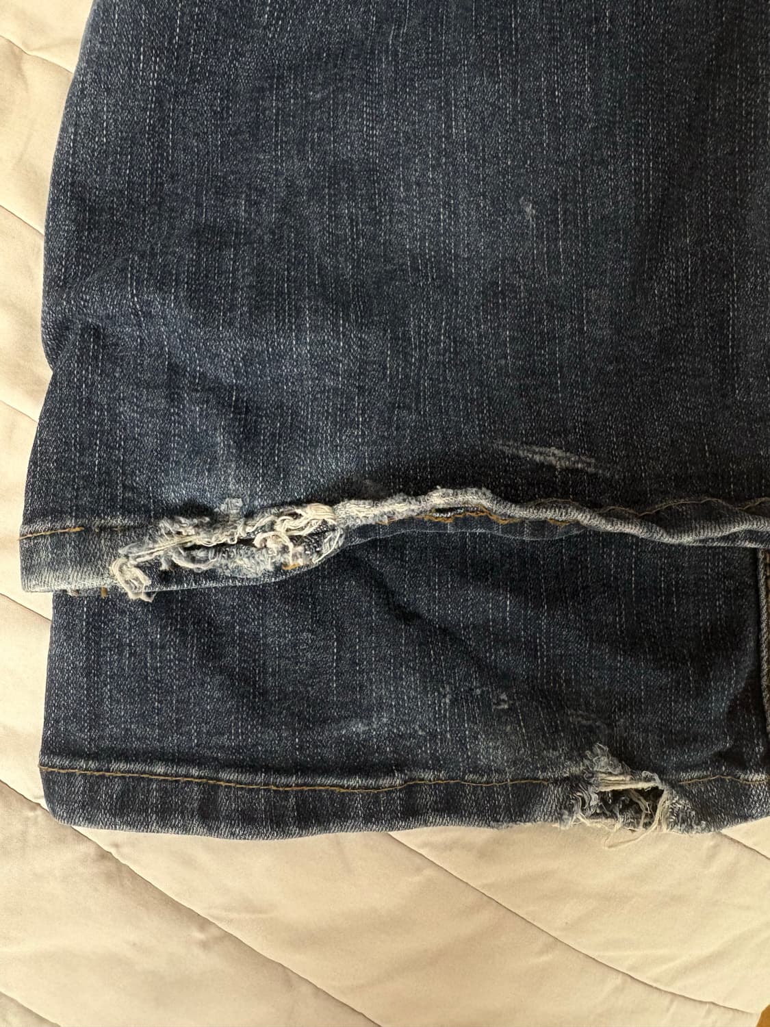 yuheelee lowrise boots cut denim pants 상품이미지2