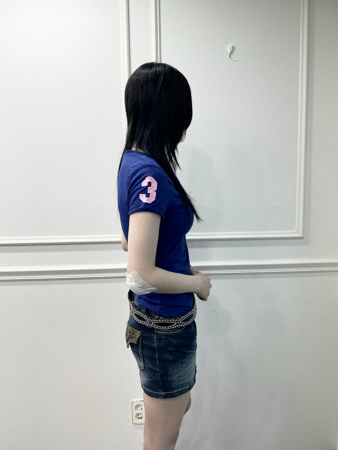 [POLO ASSN]Slim Fit Navy Tee 상품이미지8