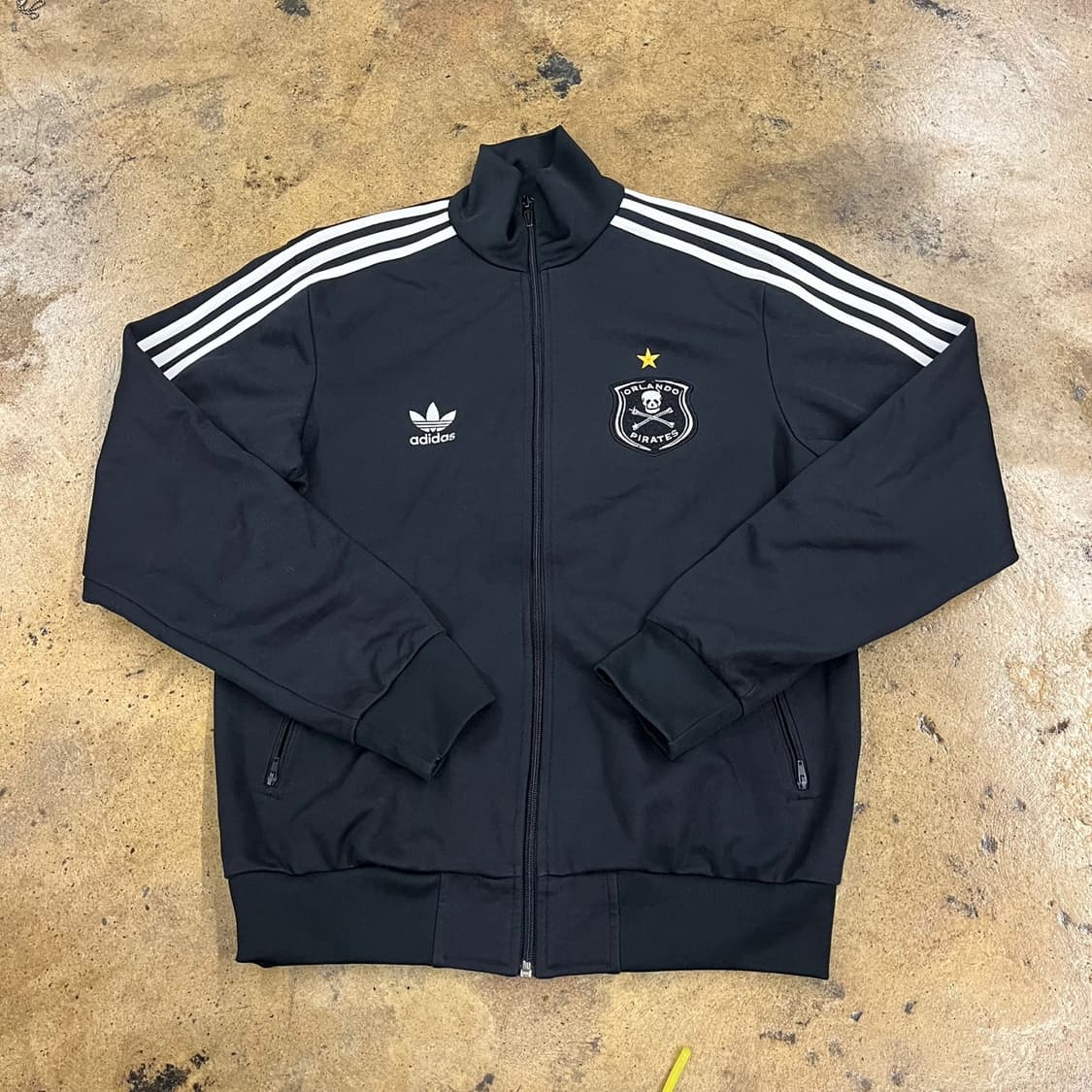 [정품/100] 아디다스 올랜도 파이어리츠 트랙탑 블랙 져지 b18 상품이미지2